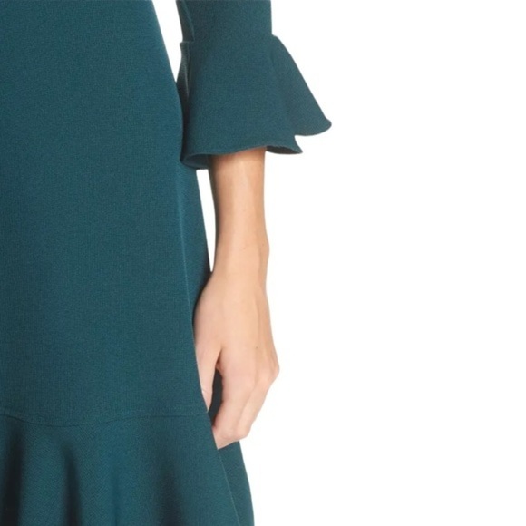 Eliza J Bell Sleeve Fit & Flare Dress - Picture 8 of 9